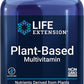 Life Extension Plant-Based Multivitamin – Plant Derived Vitamins and Minerals Supplement for General Health - Nutrients from Fruits & Veggies - Gluten-Free, Non-Gmo, Vegetarian – 90 Capsules