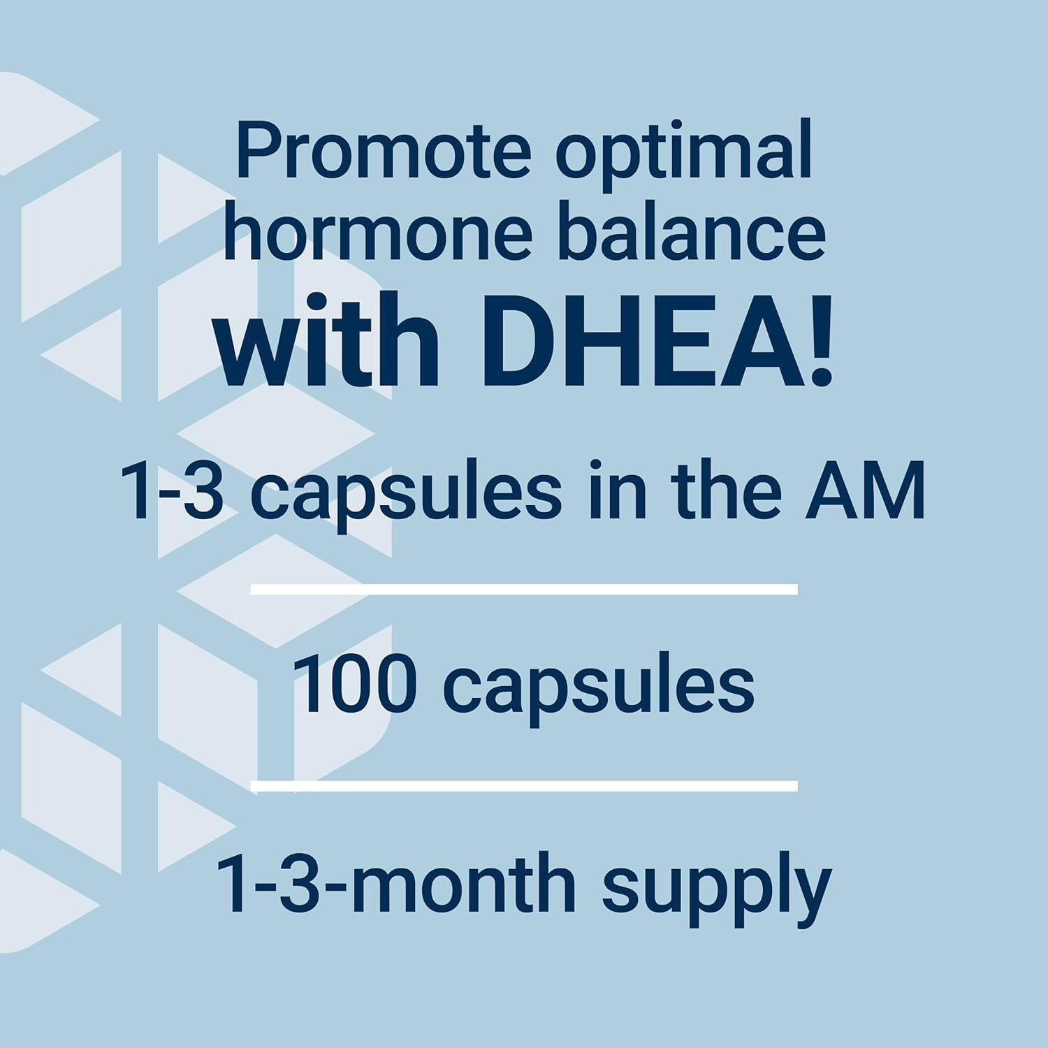 Life Extension DHEA 25 Mg – Supplement for Hormone Balance, Immune Support, Sexual Health, Bone & Cardiovascular Health and Anti-Aging and Mood Support – Gluten-Free, Non-Gmo – 100 Capsules