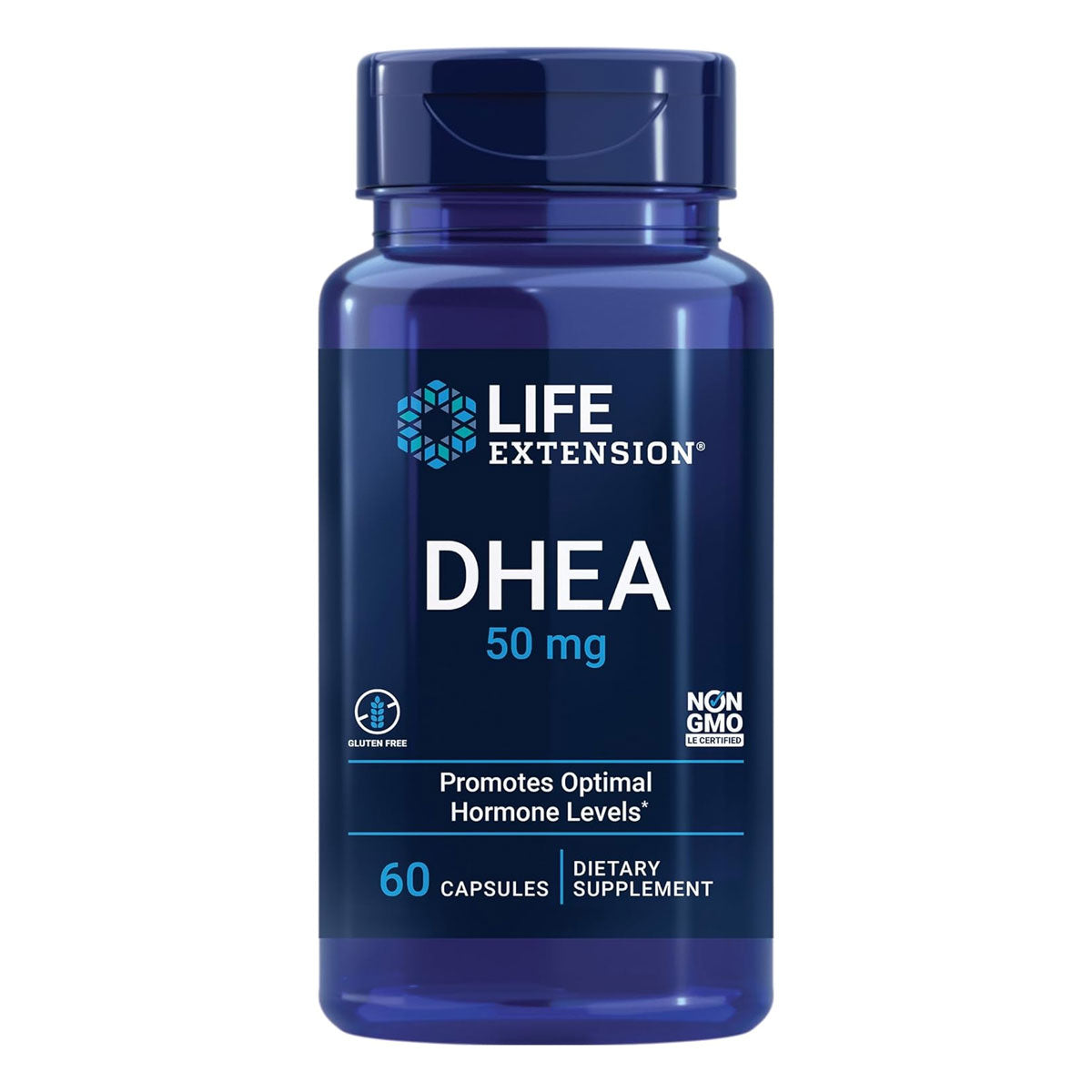 Life Extension DHEA 50 Mg – Dehydroepiandrosterone – Supplement for Hormone Balance, Immune Support, Bone & Cardiovascular Health