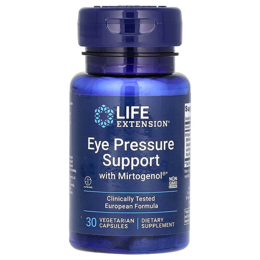 Life Extension, Eye Pressure Support with Mirtogenol, 30 Vegetarian Capsules