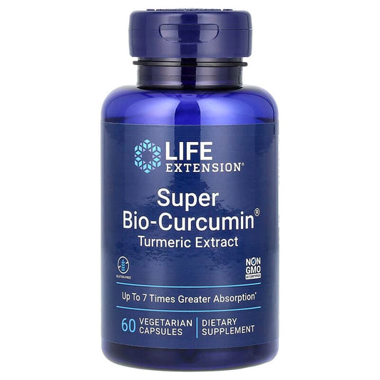 Life Extension, Super Bio-Curcumin, Turmeric Extract, 60 Vegetarian Capsules