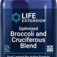 Life Extension Optimized Broccoli & Cruciferous Blend – Broccoli Seed, Rosemary, Cabbage Extract Green Vegetable Food Supplement - Gluten-Free, Non-Gmo, Vegetarian – 30 Tablets