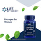 Life Extension Estrogen for Women - for Healthy Estrogen Metabolism - Helps Relieve Discomforts of Menopause - Plant Based Estrogen Supplement - Gluten Free, Non-Gmo - 30 Vegetarian Tablets