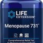 Life Extension Menopause 731 – Siberian Rhubarb – Menopause Supplement for Women – Ease Hot Flashes, Mood Swings, Night Sweats Relief – Gluten-Free, Non-Gmo, Vegetarian – 30 Tablets