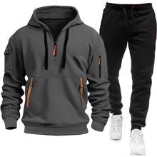 Men And Women Autumn And Winter Fashion Casual Letter Printed Hoodies Pants Sports Suits Thickened Thermal Workout Clothes Set