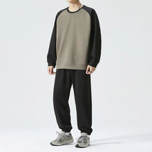 Men'S Sweatershirt Sets Sports And Leisure Suit Sweatshirt And Pants Two Piece Set Fall Winter Casual Outfit O-Neck Top And Pant