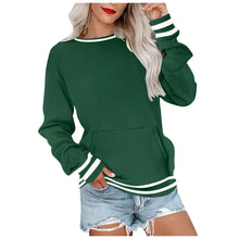 Women's Casual Pullover Sweatshirts Autumn Long Sleeve Crewneck Hoodies With Pocket Streetwear Loose Fit Tops Sweatshirt свитшот