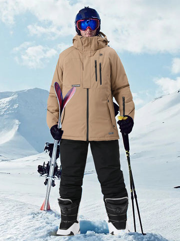 1 Set Sports & Outdoor Supplies Outdoor Casual Winter Sports Skiing Supplies Clothing Men Ski Suit Menski Set Top+Bottomshx505-1