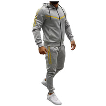 Men'S Hoodie Long Sleeve Sweatpants Suit Sports And Leisure Hooded Cardigan Sweatshirt 2 Piece Clothing Set For Men Regular Fit