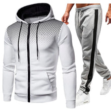 Men'S New  Solid Color Zipper Suit Autumn And Winter Velvet Men'S And Women'S Thickened  Sports Hoodies Sweatshirts Suit